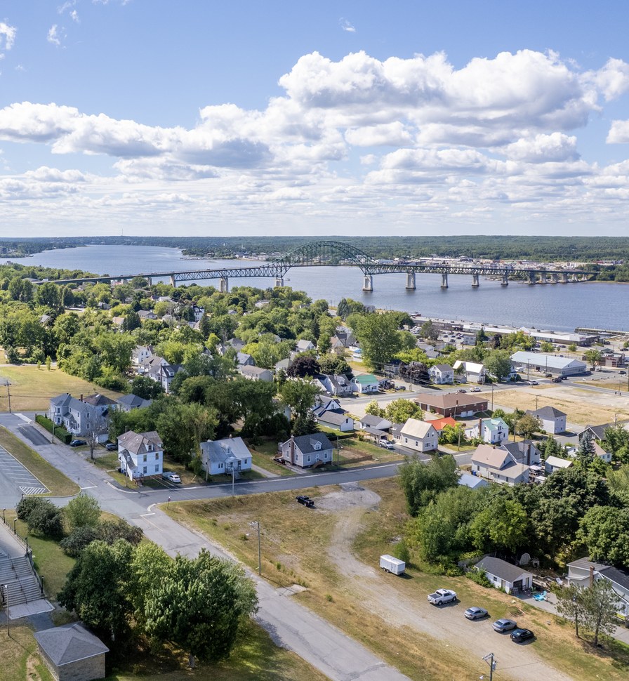Miramichi aerial view